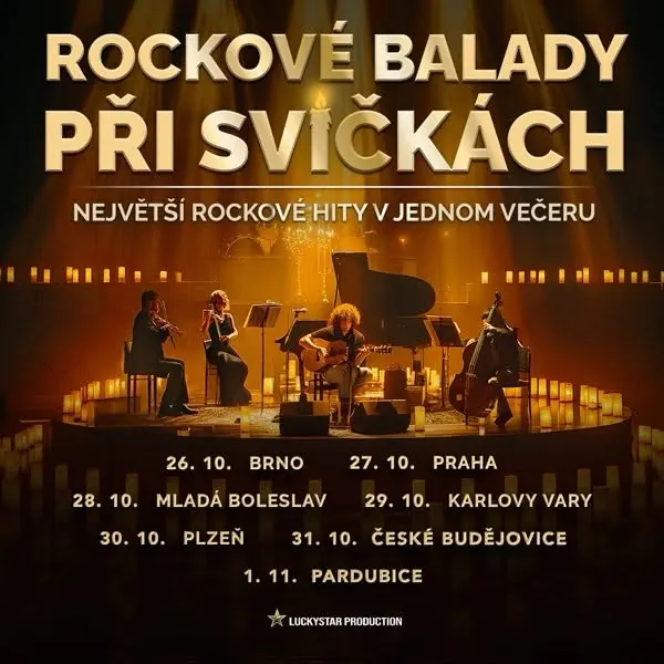 Rock při svíčkách, Karlovy Vary