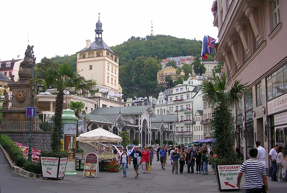 Market Colonnade, Karlovy Vary, Czech Republic